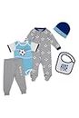 Gertex 5-Piece Layette Sport Set Gift Bundle for Babies & Infants | (Soccer, 0-3 Months)