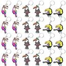 CiciBear 24 Pack Toucan Party Return Favors for Summer Party, Zoo Animals Party, Bird Theme Party Decor, Animal Lover, Kids Birthday, Baby Shower