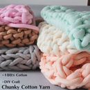 500g Chunky Wool Gaint Yarn DIY Bulky Arm Knitting Roving Crocheting Super Soft