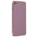 6D Chrome Back Cover Case for Apple iPhone 6g/7 (Gold Plated Frame | Glossy Backside