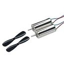 Electronic Spices Metal Dc 3.7V 716 7X16Mm Micro Coreless Motor With Propeller High-Speed Mini Drones (2 Motors + 2 Propellers)