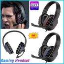 Gaming Headset Headphone with Microphone Volume Wired for PS4 PS5 XBOX SWITCH
