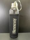 Botella de vidrio para infusión de té/frutas de coñac Hennessy con funda aislante: frío caliente