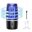 Mosquito Killer Lamp, 360° UV Insect Killer, 2 in 1 Electric Mosquito Killer Light with USB Rechargeable, Portable Pest Repellent Fly Insect Trap for Indoor & Outdoor