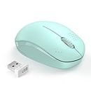 seenda Mouse senza fili silenzioso con ricevitore USB 2.4GHz per PC, tablet, laptop e Windows/Mac/Linux
