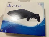 Sony PlayStation 4 500GB Jet Black Console full set From Japan