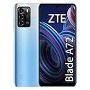 ZTE Blade A72 (2022) Dual SIM | 6.74-inch 90Hz Display, 3GB RAM, 64GB Storage, 13MP Camera, 6000mAh Battery, International Version (Unlocked) | for GSM Carriers Only | Not for CDMA Carriers - (Blue)