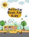 Activity Book for Kids 4-8: Shadow Matching,Books for Kids Age 3, 4, 5, 6, 7, 8