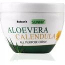 Alovera+Calendula Cream 250 GM Crema Ideale Umidità Nutrita Sana Confezione...