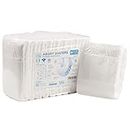 LittleForBig Adult Diaper 10 Pieces - ABDry White Diapers (Medium 28"-38")