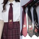 Japanese Fox Neck Tie Women Anime Cosplay JK Clothing Kawaii Accessories Props