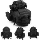 50L Military Tactical US Army Backpack Molle Rucksack Bag Outdoor Assault Packs