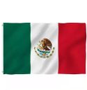 Bandera de México 3x5 pies bandera dormitorio jardín banderas decoración de patio pancarta para el hogar.