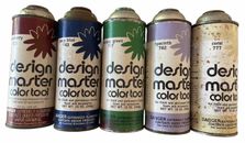 Design Master USA 80’s Graffiti Spray Paint Cans-Tins Ironlak/Montana FREE SHIP
