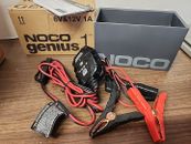 NOCO GENIUS 1, 1A Smart Car Battery Charger, 6V and 12V Automotive Charger