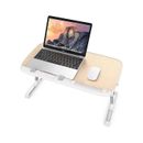 Laptop Bed Trays for Eating Writing, Adjustable Computer Laptop Desk, NEW, Black