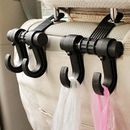 Auto Car Back Seat Headrest Hanger Holder Hooks Clips For Bag Purse Grocery3CKE