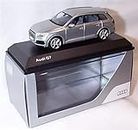 Corgi Audi dealer model silver hard top audi Q7 vehicle 1:43 scale diecast model