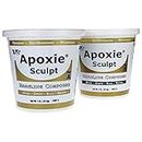 Aves Apoxie Sculpt - 2 Part Modeling Compound (A & B) - 4 Pound, Apoxie Sculpt for Sculpting, Modeling, Filling, Repairing, Easy to Use Self Hrdening Modeling Compound – Natural