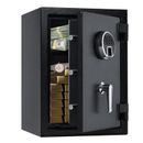 Homhougo Security Safe Lock, Steel in Black | 19.6 H x 14.1 W x 13.7 D in | Wayfair YXD_BXX_PHO_0ZA0813K