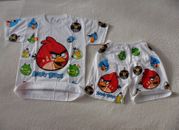 Jungen & Mädchen Angry Bird 2-teiliges Set Pyjama Kinder Kleidung Alter 6-8, 8-10 Jahre