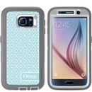 OtterBox Defender Case for Samsung Galaxy S6, Easy-Open Packaging, Blue Gray Sky