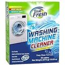 True Fresh Washing Machine Cleaner Tablets 25-Pack - Deep Cleaning Washer cleaner Tablets for Top loader, front Load & HE - Cleans Drum, Tub seal & other Parts Descaler & septic safe