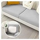 Sofa Cushion Cover Sectional Stretch 1/2 Seater Couch Cushion Cover Replacement Spandex Furniture Protector for Chair,RV,Sofa (Color : #8, Size : 65-95cm (26-37in))