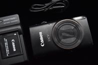Canon IXY 650 PowerShot Elph 360 HS Digital Camera 20.2MP Black 【MINT-】1813