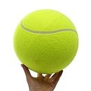 Giant Tennis Ball 24cm Big Outdoor Beach Sports Fun Inflatable Play Jumbo Toy for Children Adult Dog Pet