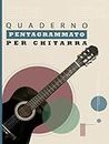 Quaderno Pentagrammato Per Chitarra: Un prezioso strumento per scrivere musica | Registra le tue idee musicali Formato A4 (Italian Edition)
