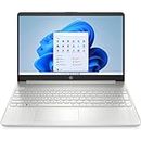 HP Laptop 15s-fq2571sa 15.6" FHD Laptop (Intel Core i3-1115G4, 4GB RAM, 128GB SSD, Windows 11 Home) - Natural Silver