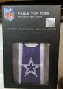 NFL Dallas Cowboys Mini Cornhole Mini Bean Bag Game Table Top Game Board
