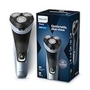 Philips Electric Shaver for Men, SkinProtect Technology, Wet and Dry Shave, 4D Floating Heads, 27 Self Sharpening Blades, Pop-up Trimmer, Cordless, Waterproof X3063/03 (New Model)