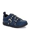 Fresh Feet Sneakers for Girls Comfortable Casual Sneakers Shoes - (Navy Blue, Size 13)