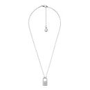 Michael Kors Women's Silver Brass Pendant Necklace (Model: MKJ7759040)