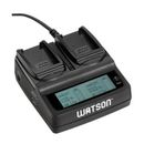 Watson Duo LCD Battery Charger for Canon LP-E17 Rechargeable Battery DX-1546