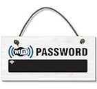 Wi-Fi Password Chalkboard Plaque Hanging Sign Pub Cafe Bar Home Internet #1297