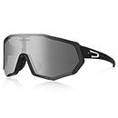 Queshark Cycling Glasses Polarized Sports Sunglasses for Men Women with 3 Lens for Driving Fishing Baseball Running MTB