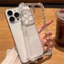 For iPhone 15 Pro Max Case Clear Slim Shockproof Case Cover Thickened