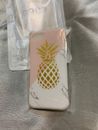 case mobile case - iPhone 7/8 - pineapple design pink/marble