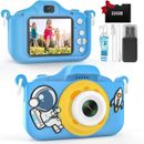 Fotocamera bambini, mini fotocamera digitale bambini per bambine e ragazzi 3-12 anni, 1080