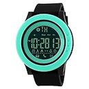 UBERSWEET® Men Sport Smart Watches Multi-Function Pedometer Calorie Bluetooth Digital Watch Distance Remote Camera (Green)