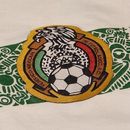Futbol De Mexico Tee LARGE SAMA Made in Mexico Soccer Sports Ringer Tee RARE