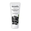 Breatify Activated Charcoal Toothpaste with Remineralizing Formula, Instant Whitening and Enamel Repair, Protect Gums and Enamels, Remineralizing Toothpaste Fresh Mint