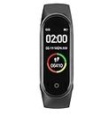 Vacotta M4 Band Intelligence Bluetooth Health Wrist Smart Band Watch Monitor/Smart Bracelet/Health Bracelet/Smart Watch for Men/Activity Tracker/Fitness Tracker (Black)