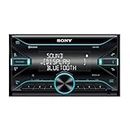 Sony Car Stereo DSX-B700 Double Din Digital Media Receiver with Bluetooth, USB, AUX, FM (Black), PRE Out - 3 x 2V, Output Power - 55W x 4, 10 Band Equalizer, Variable Colour Key Illumination