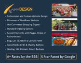 Professional & Custom Wordpress ECommerce Website Design Package