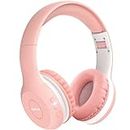 EarFun Bluetooth Kids Headphones, Foldable Headphones for Kids, Bluetooth 5.4 Headphones with Mic, Hi-Fi Stereo Sound, 40H Playtime, 85/94dB Volume Limited, Over Ear Headphones for School, Tablet, PC