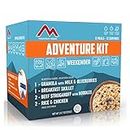 Mountain House Adventure Weekender Kit | Comida liofilizada para acampar y mochileros | 12 porciones